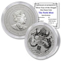 1 oz Australian Silver Year of the Dragon Coin Z11885
