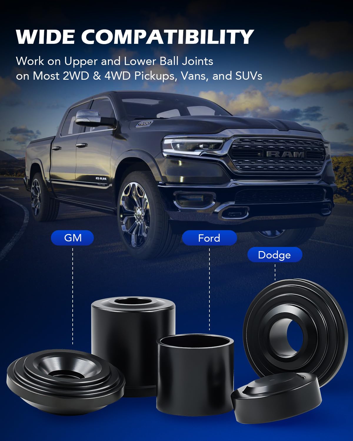 21pc Ball Joint Press Kit T2408