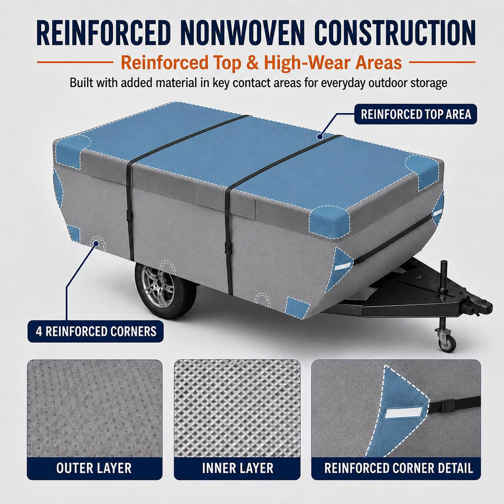 Pop Up Folding Camper Cover J552