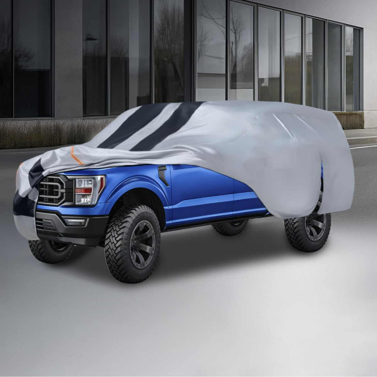 Waterproof Truck Cover with Zipper P990