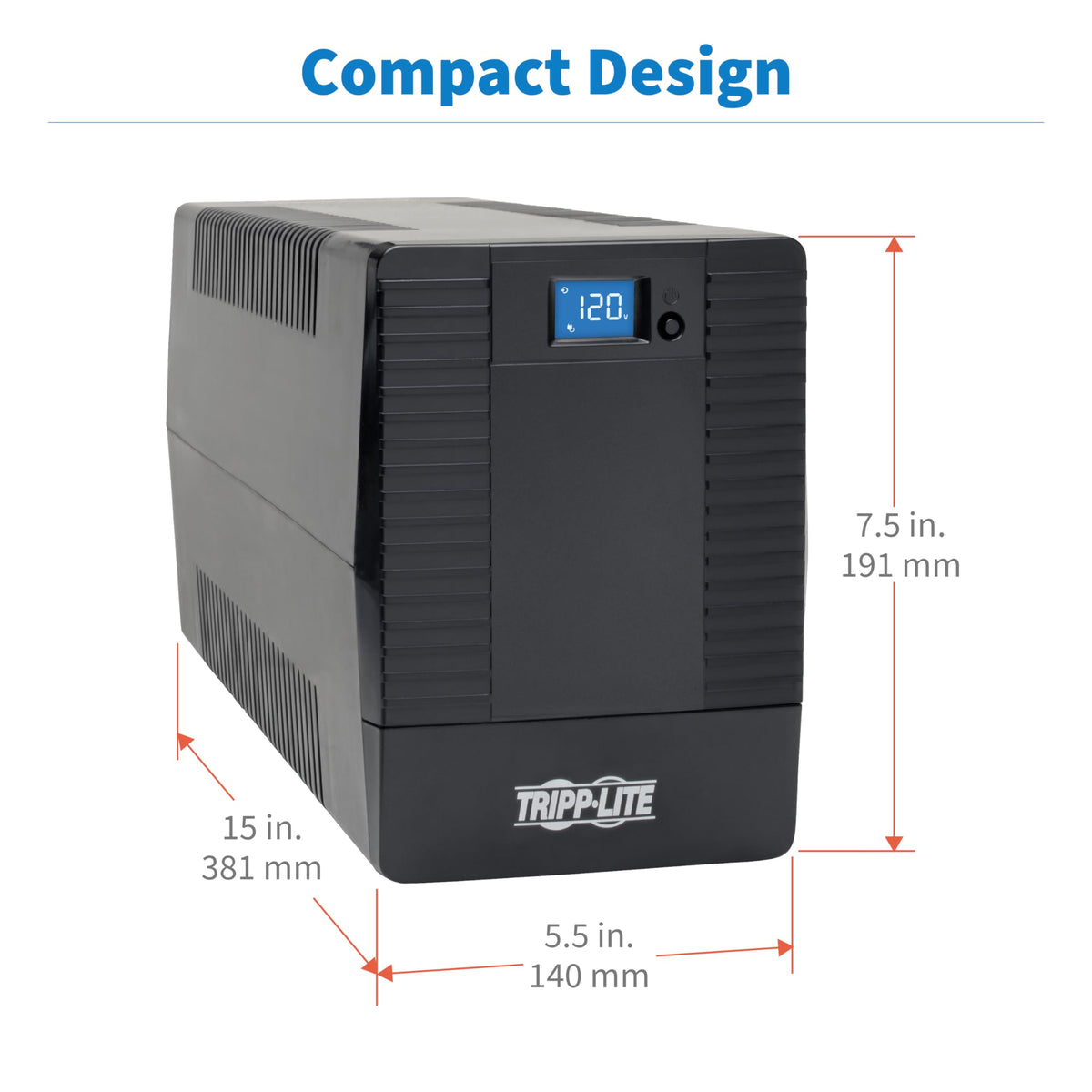 1500VA UPS 900W 8 Outlets U661245