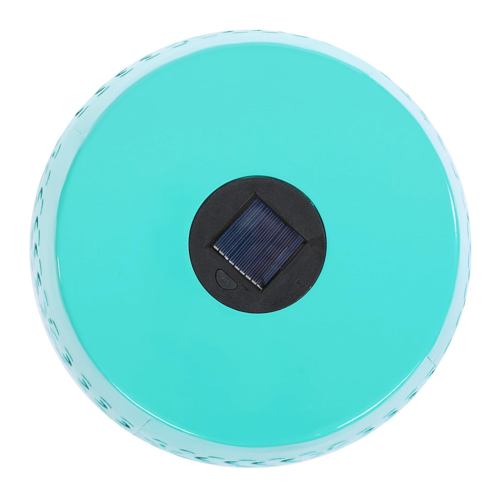Teal Metal Patio Side Table P67308