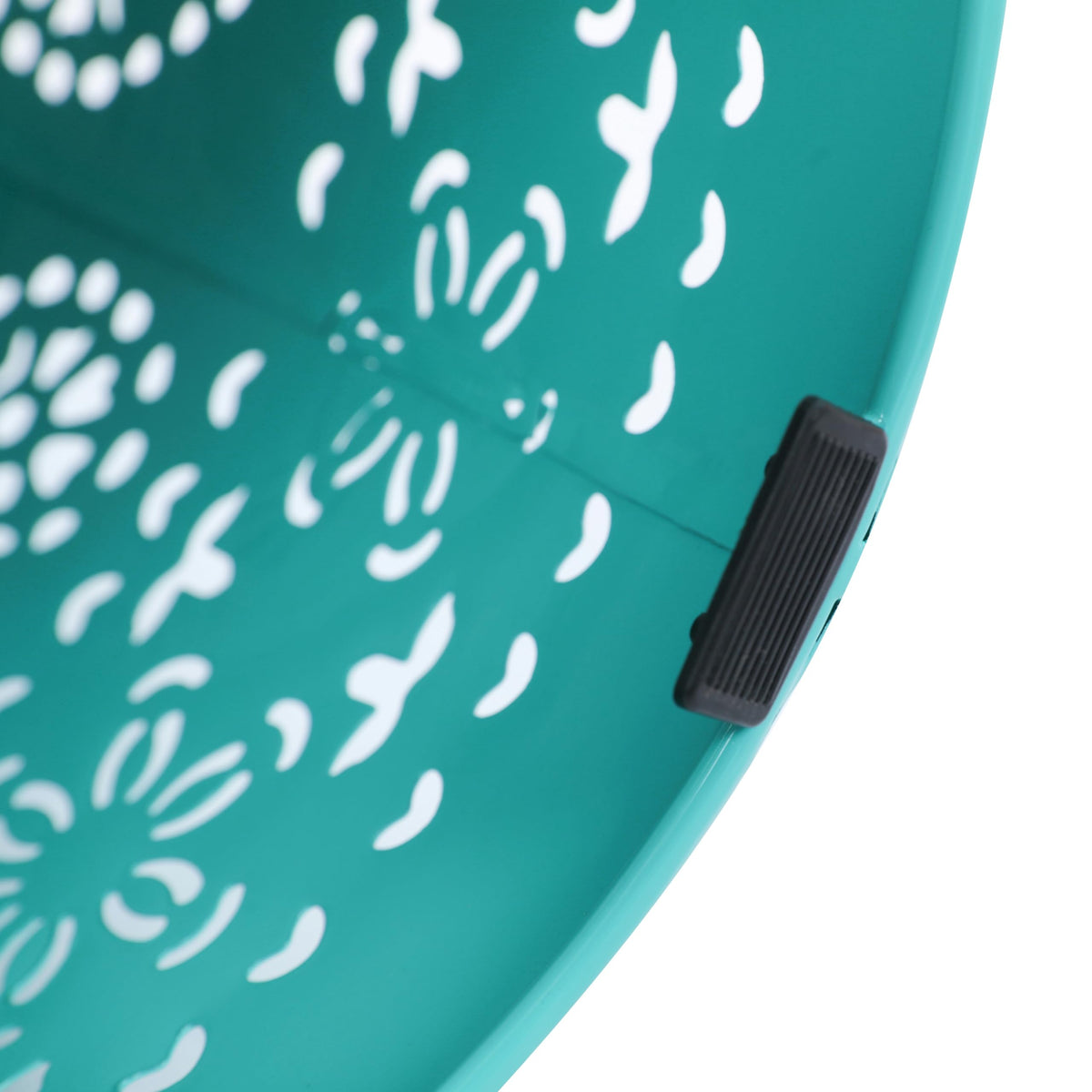 Teal Metal Patio Side Table P67308