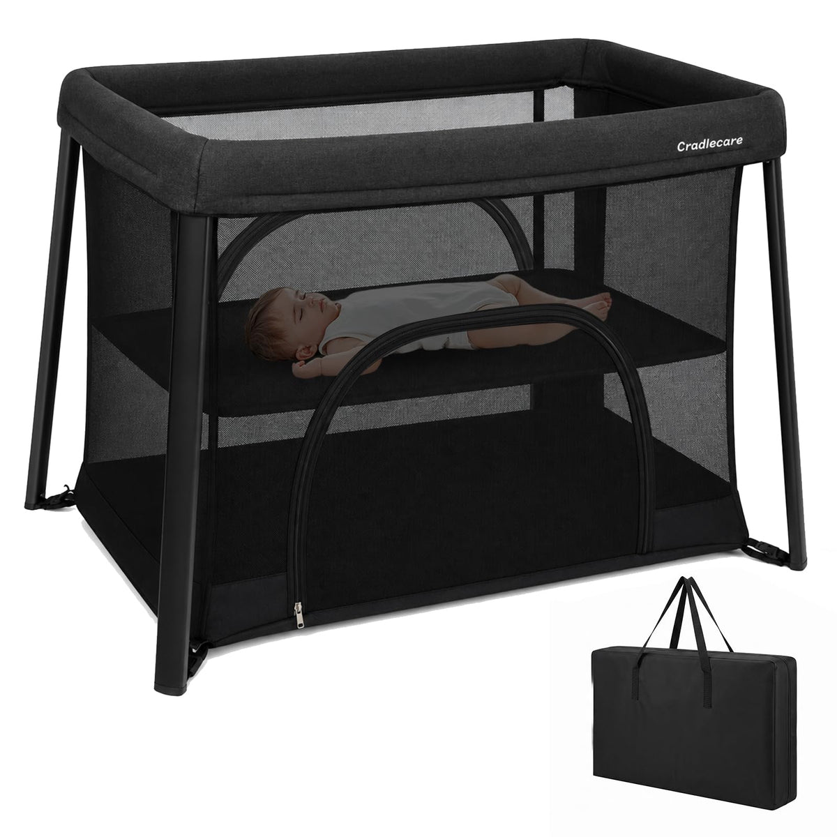 Portable Playpen with Bassinet U1889