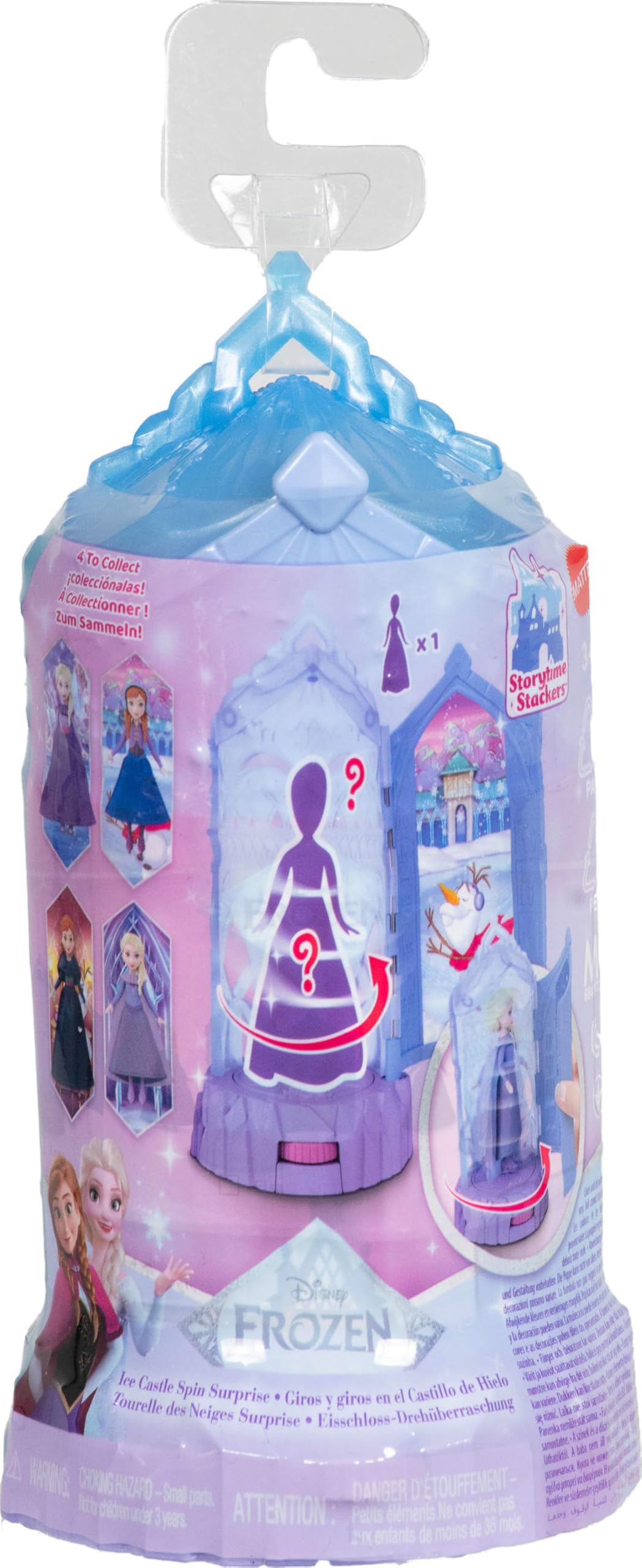 Small Dolls & Mini Castle Playsets with Spinning Doll Reveal M58623
