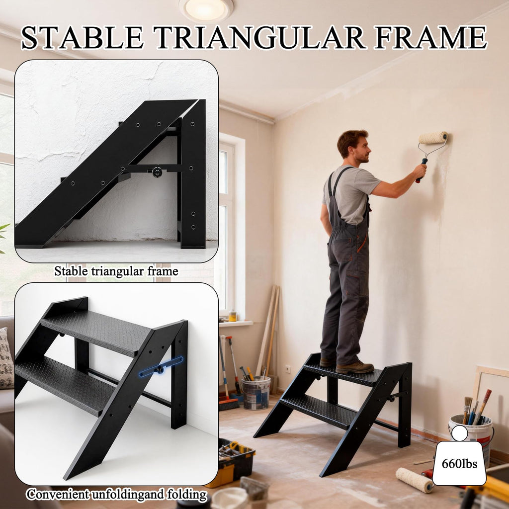 Foldable 2 Step Ladder G62681