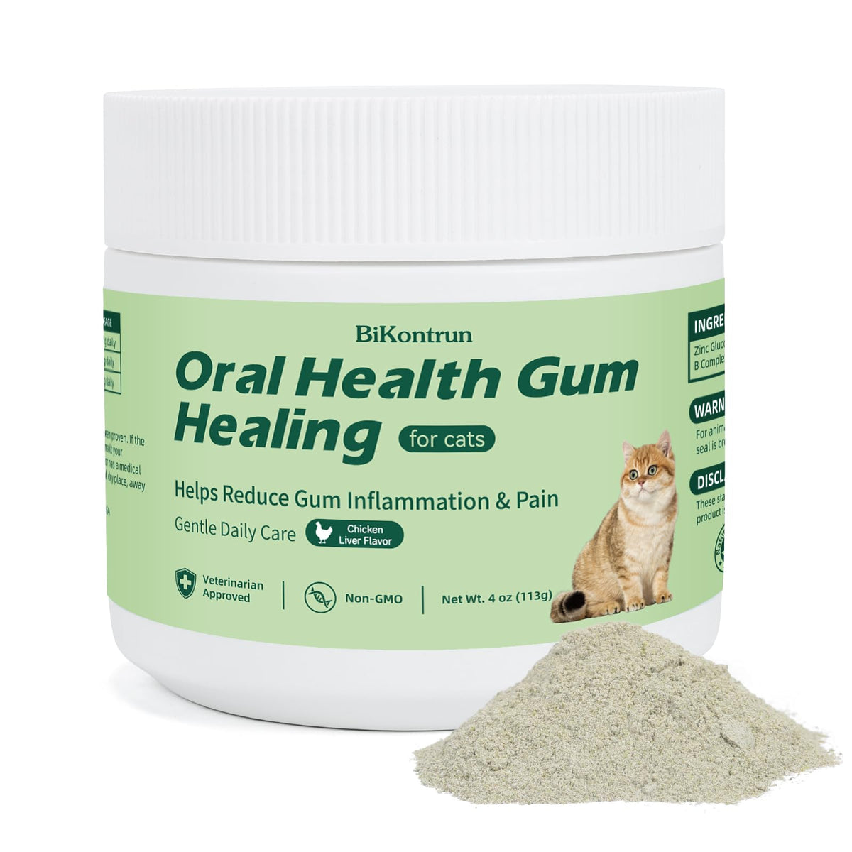 Natural Plant-Based Cat Oral Care 4 oz O5481