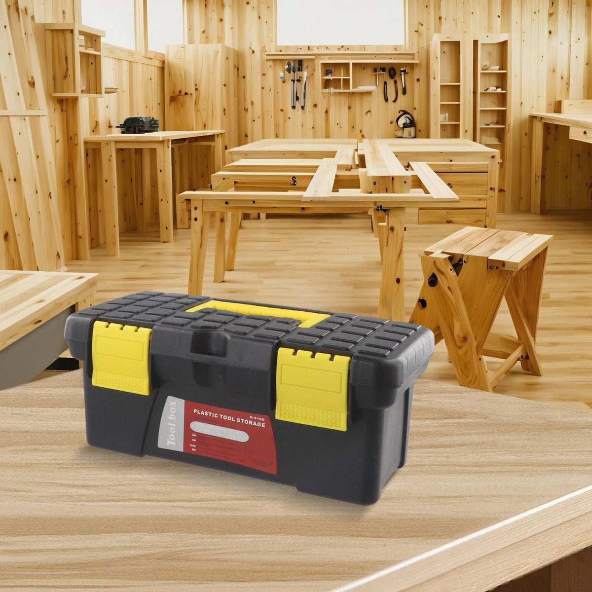 10 Inch Plastic Tool Box Storage Case A158