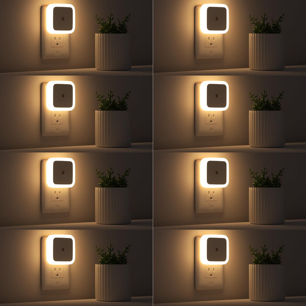 Warm White 8-Pack Plug in Night Light R371469