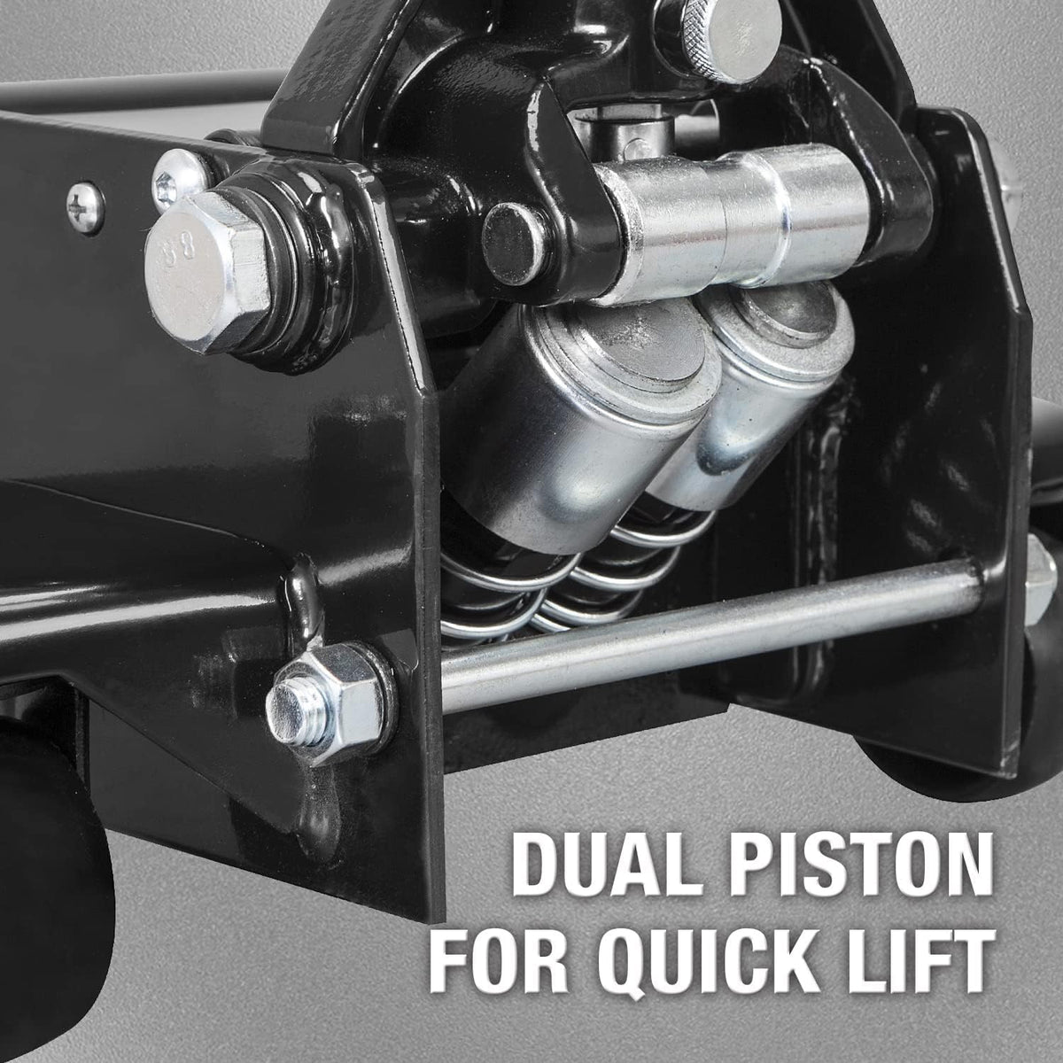Heavy Duty Hydraulic Steel Service Jack 3 Ton I589495