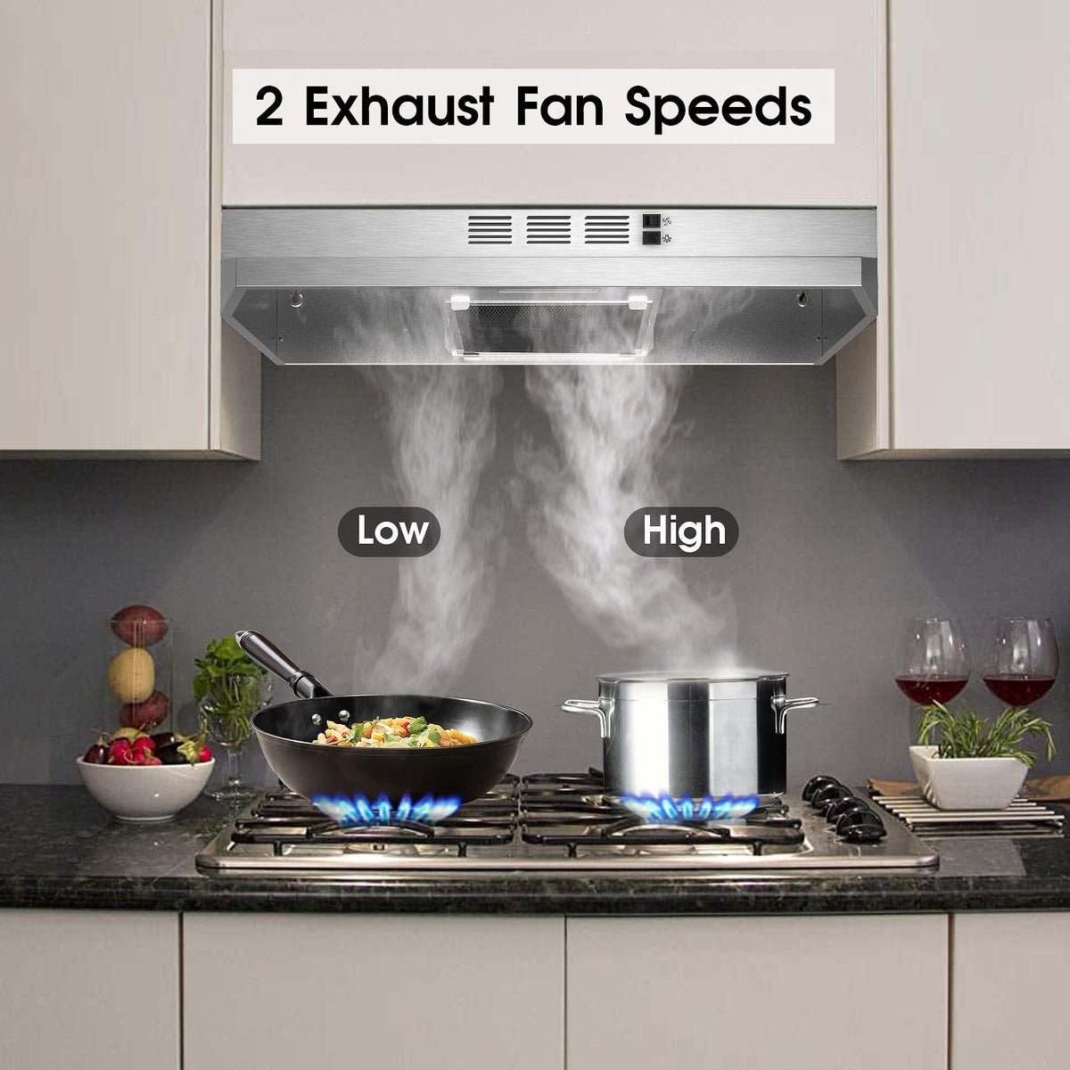 30 inch Under Cabinet Stainless Steel Range Hood C697046