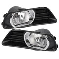 Front Bumper Fog Light Lamp LED Assembly With Switch Wiring Harness J37503