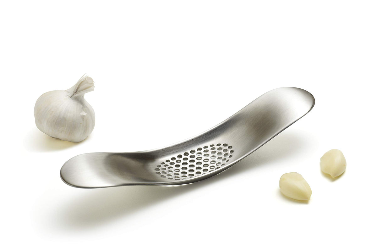 Garlic Rocker Crusher Mincer Press Dishwasher Safe Stainless Steel L134