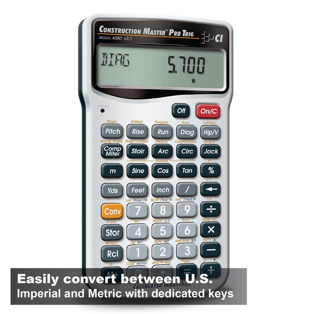 Construction Calculator and Digital Plan Measure J946824