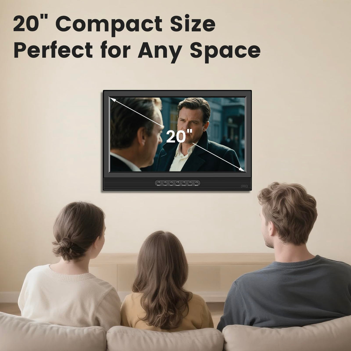20 Inch Full HD 1080p LED Flat Screen TV E379799