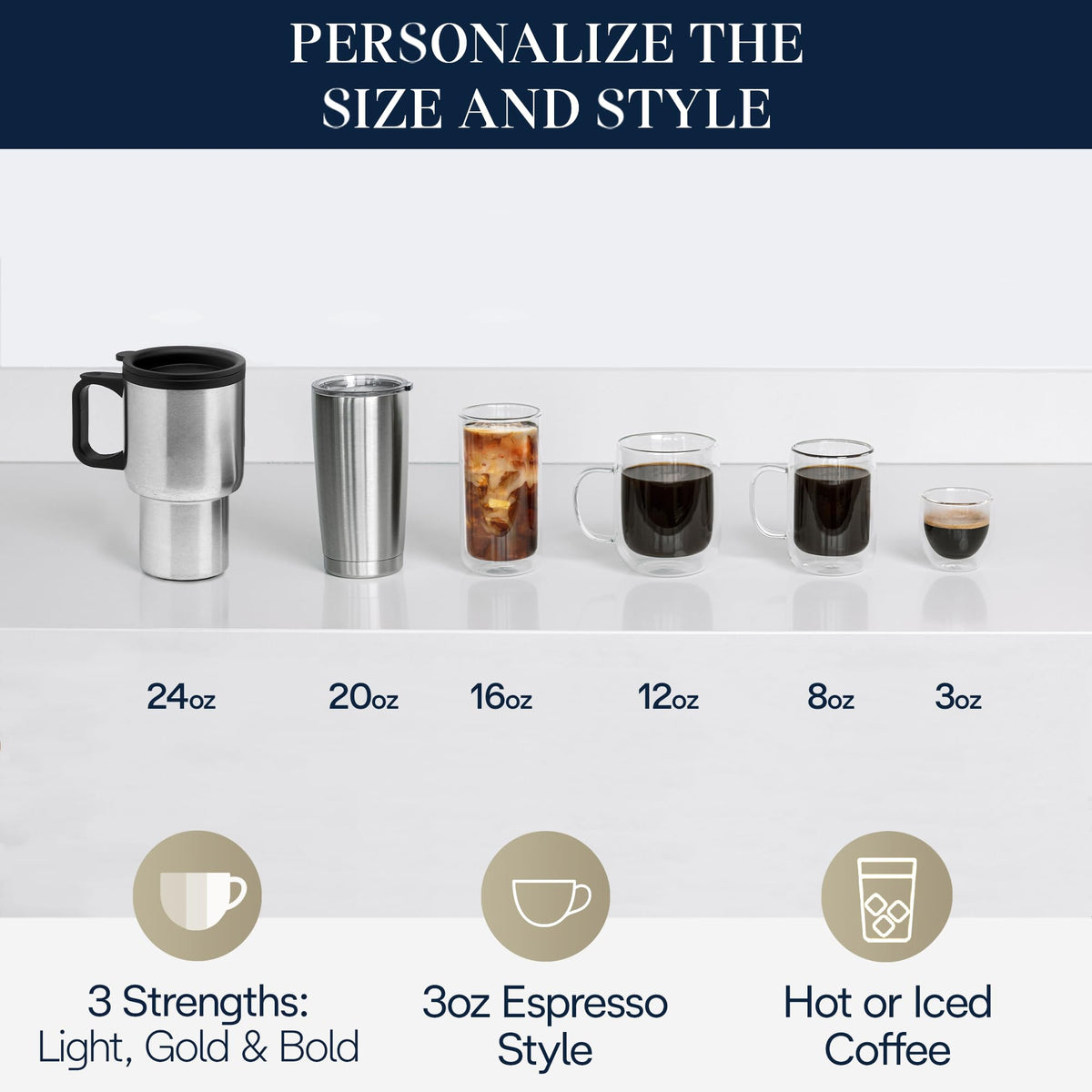 Drip Coffee Maker with Built-In Grinder W812