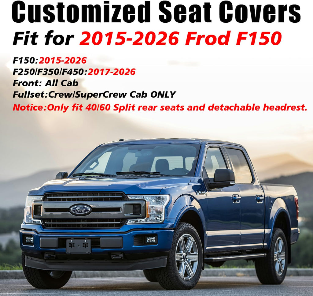 Waterproof Faux Leather Full Coverage Seat Covers Z428408