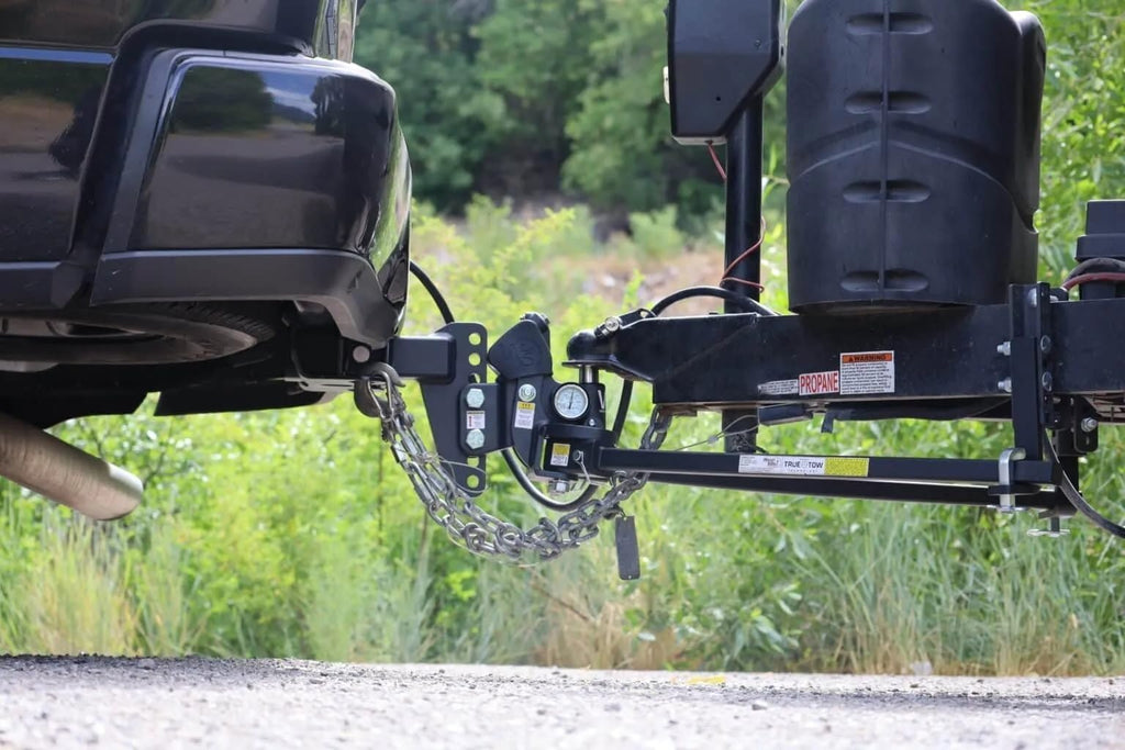 Weight Distribution Hitch with Anti-Sway, 8" Drop, 2" Shank, 12,500-lb Towing O268