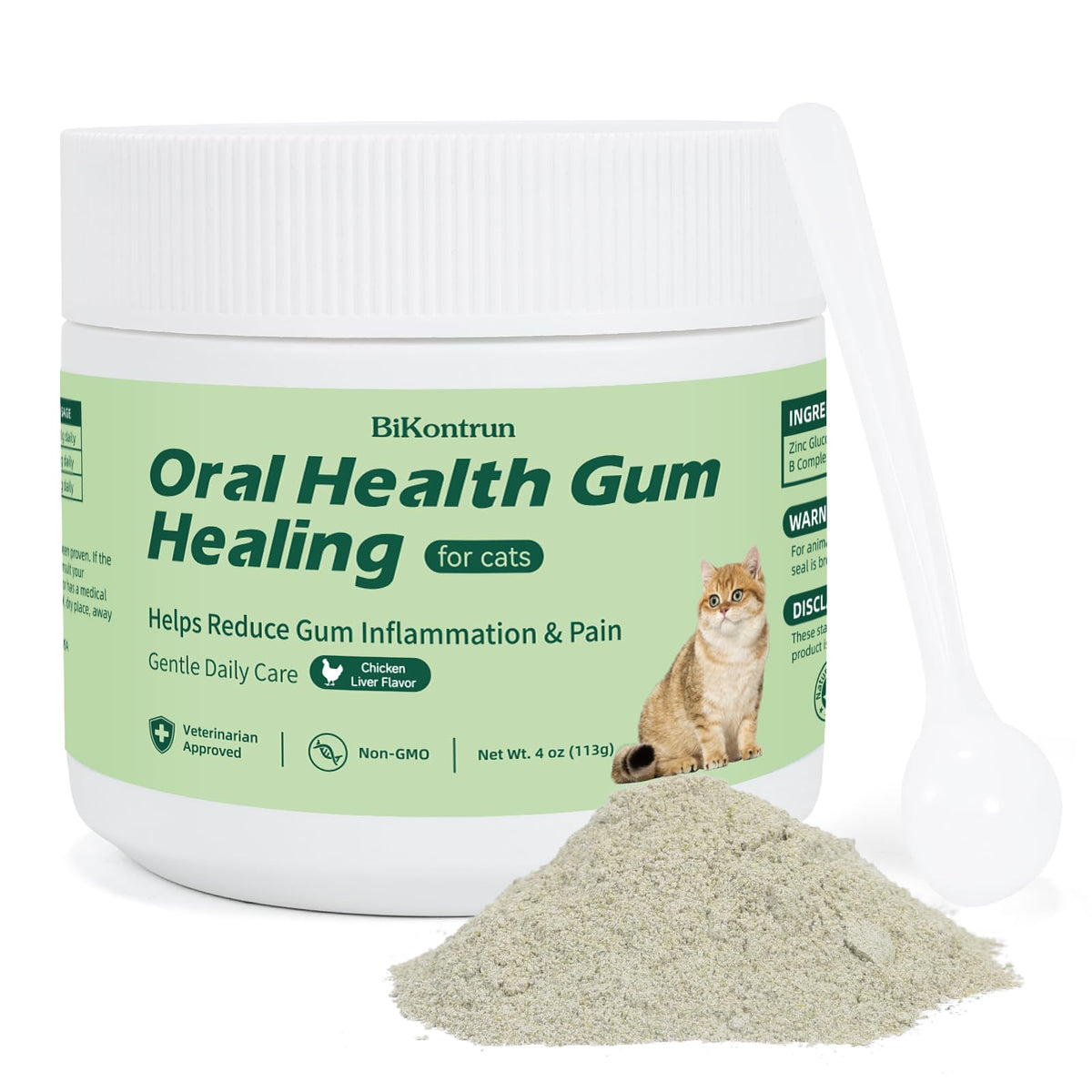 Natural Plant-Based Cat Oral Care 4 oz O5481