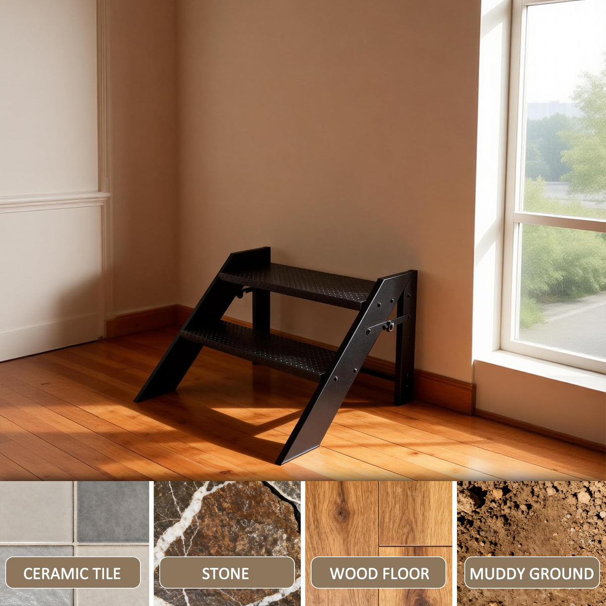Foldable 2 Step Ladder G62681