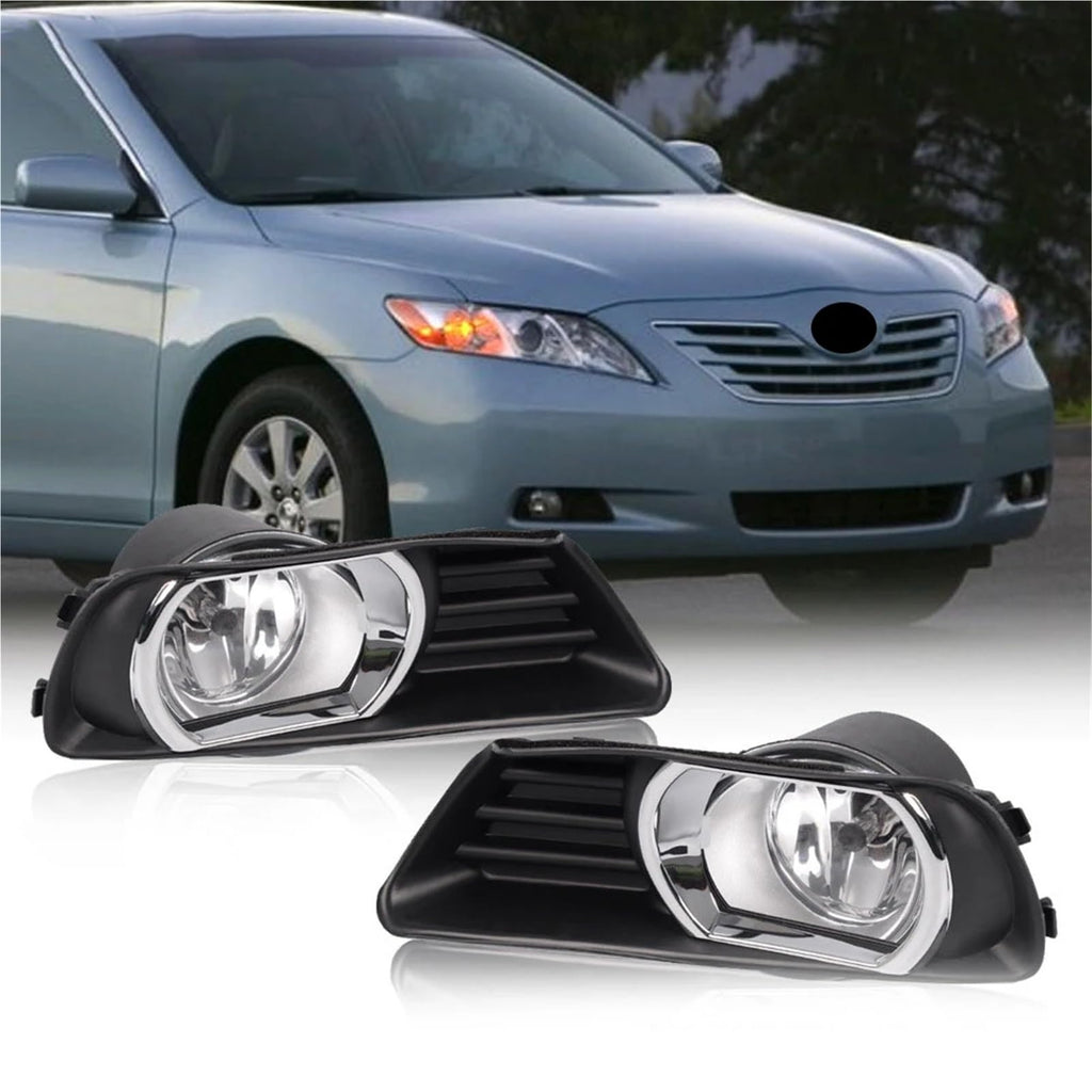Front Bumper Fog Light Lamp LED Assembly With Switch Wiring Harness J37503