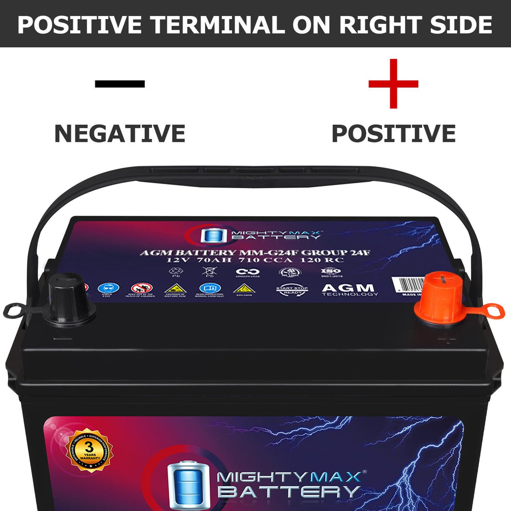12V 70Ah AGM Replacement Battery Y93187