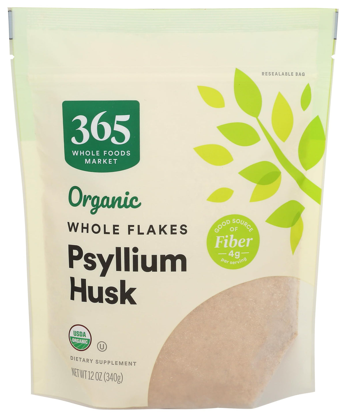 Organic Psyllium Husk 12 Ounce S558127