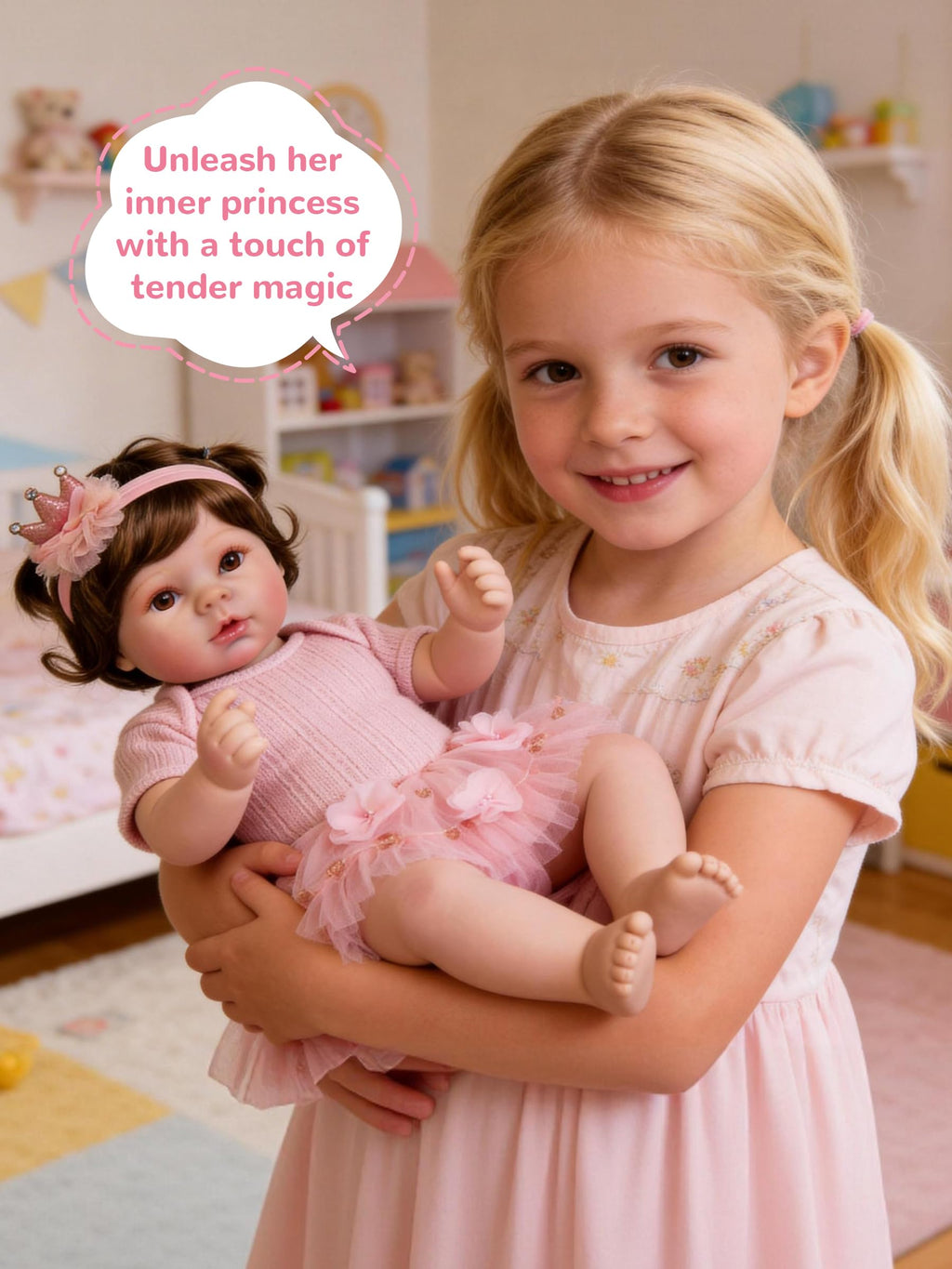Pink Baby Doll Clothes 17-20 Inches V702