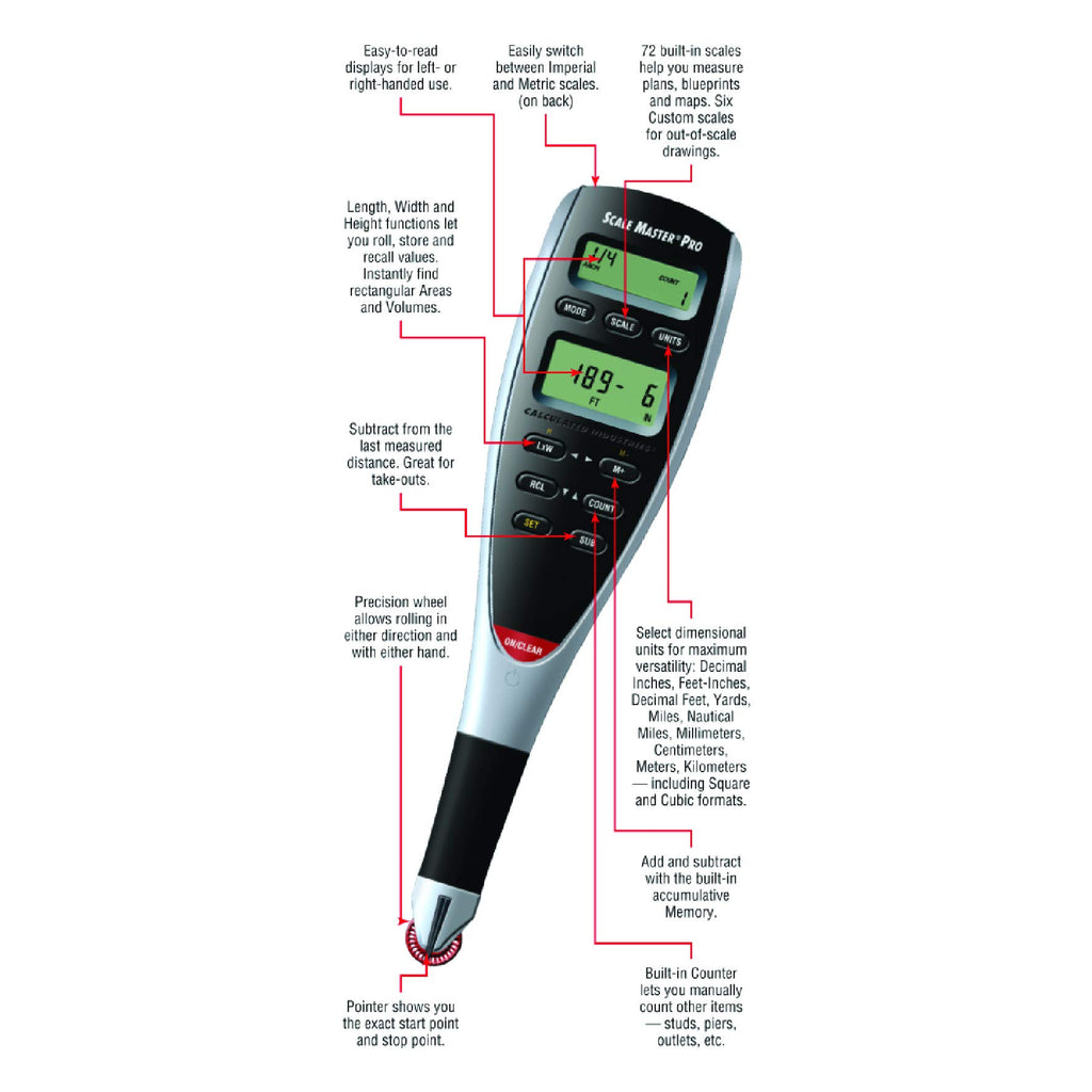 Construction Calculator and Digital Plan Measure J946824