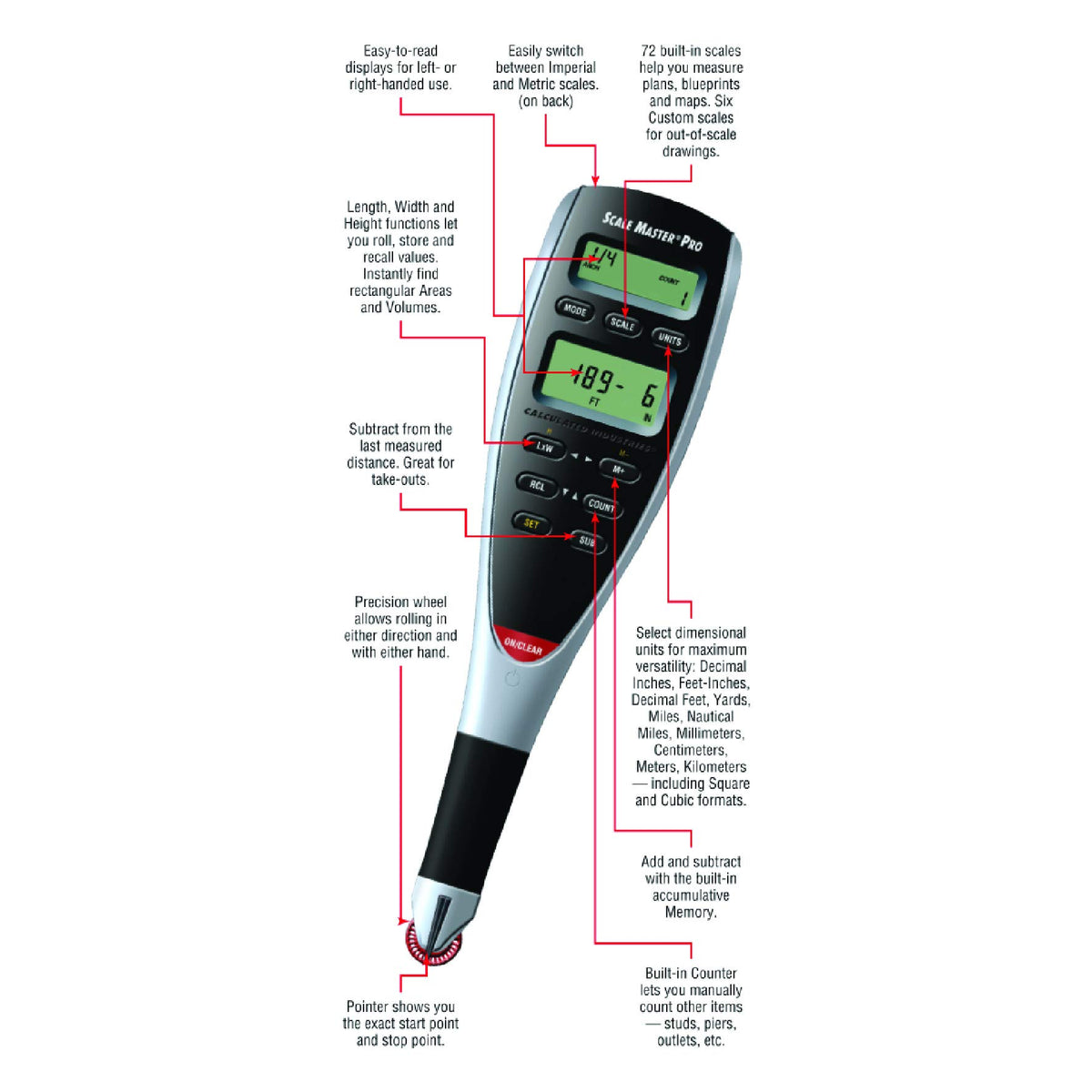 Construction Calculator and Digital Plan Measure J946824
