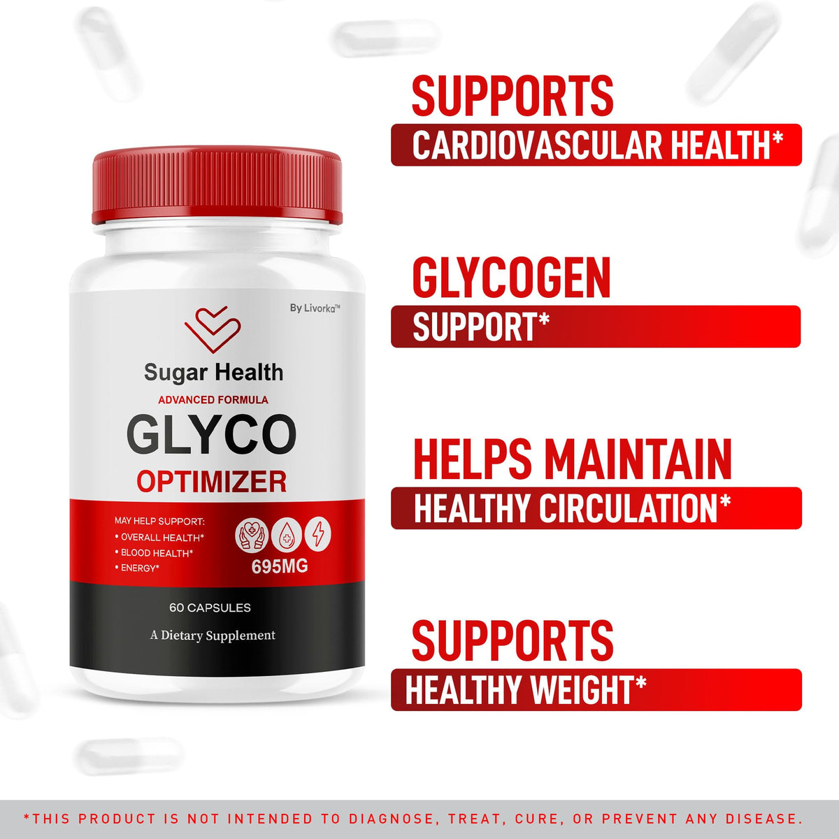 All Natural 180 Capsules Supplement Pills O692