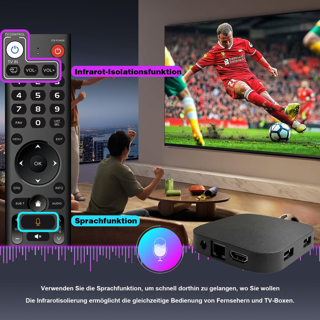 Android TV Box 4K UHD Streaming Device R21588