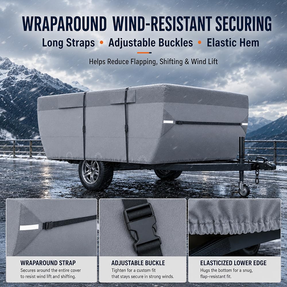 Pop Up Folding Camper Cover J552