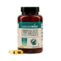 Omega 3 Fish Oil Supplement 1000mg 600 EPA 400 DHA Lemon Flavor 60 Softgels N28833