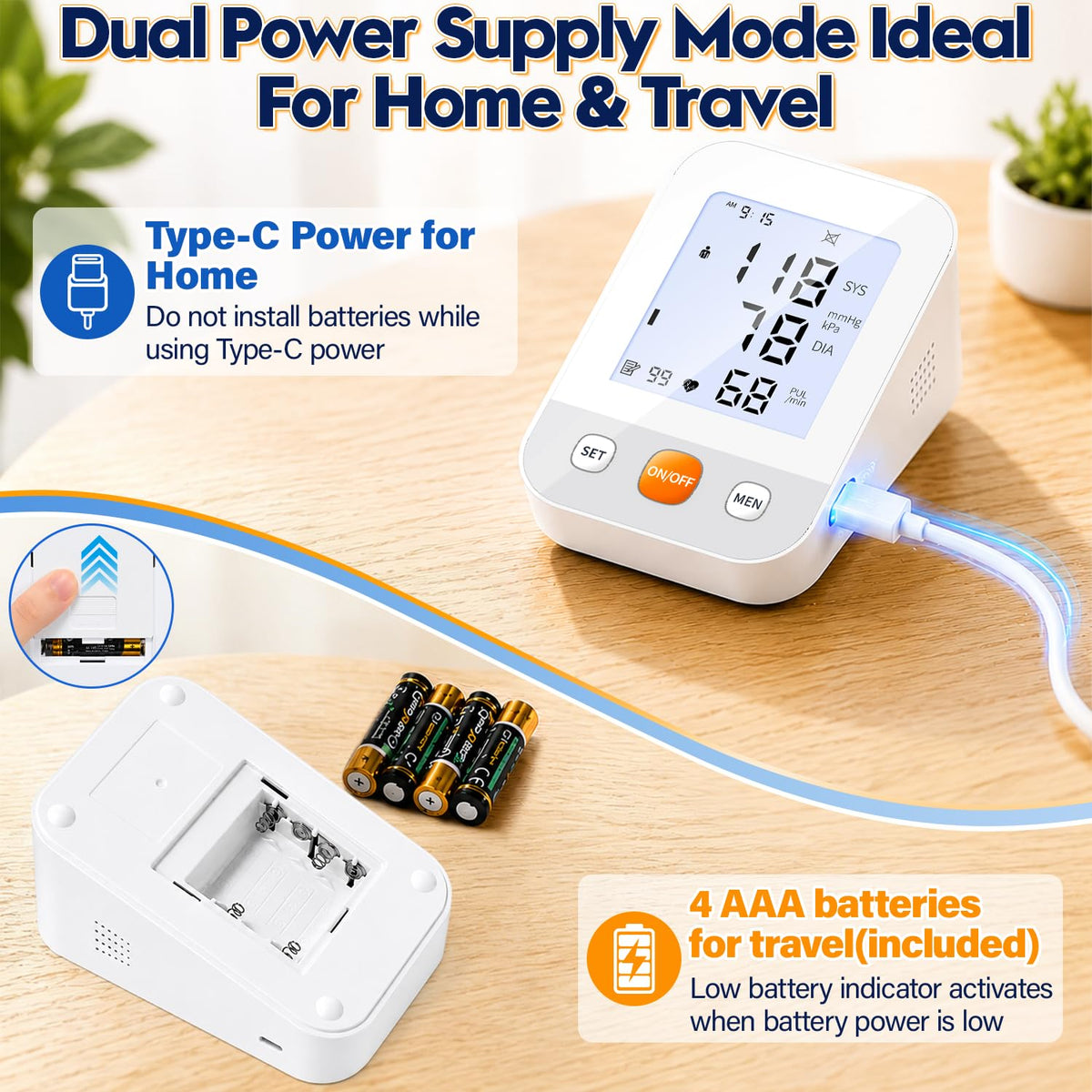 Upper Arm Blood Pressure Monitor U55915
