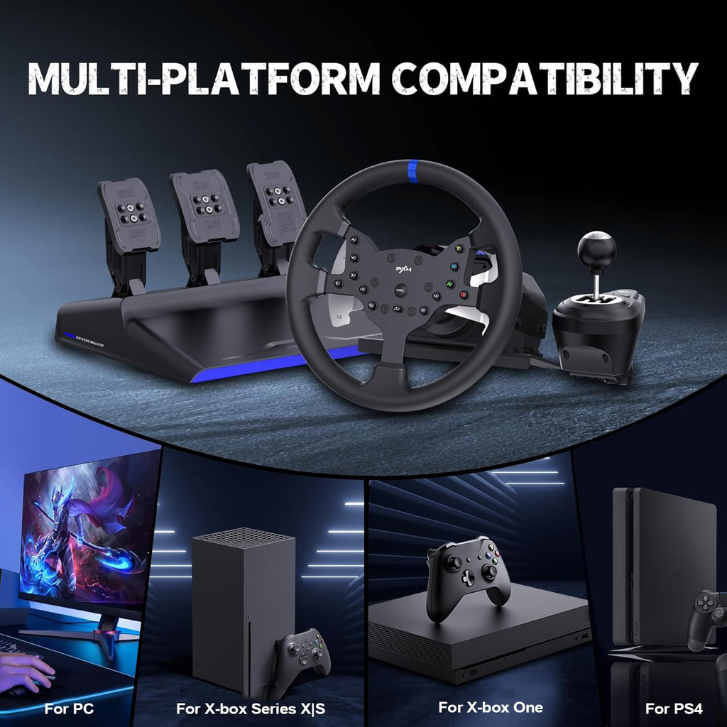 Force Feedback Gaming Steering Wheel O630182