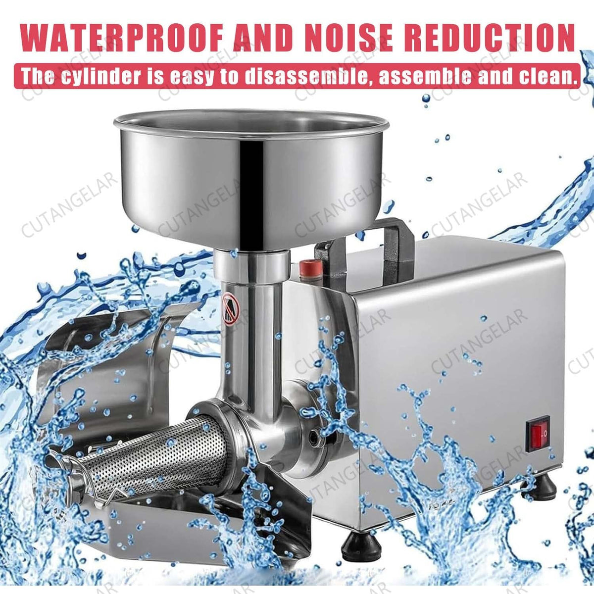 450W Large Capacity Stainless Steel Jam Machine B534