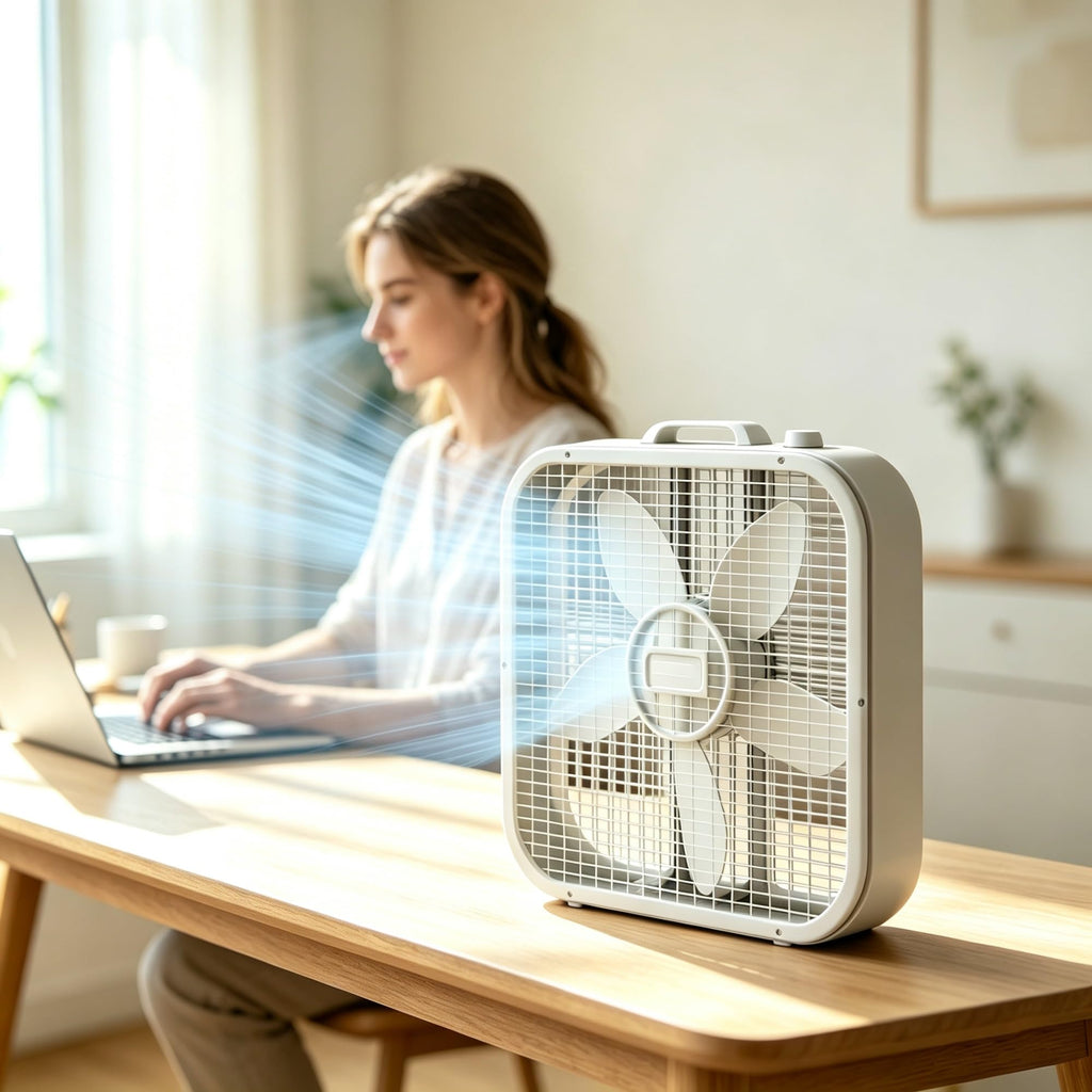 20 Inch 3 Speed Box Fan Q69476