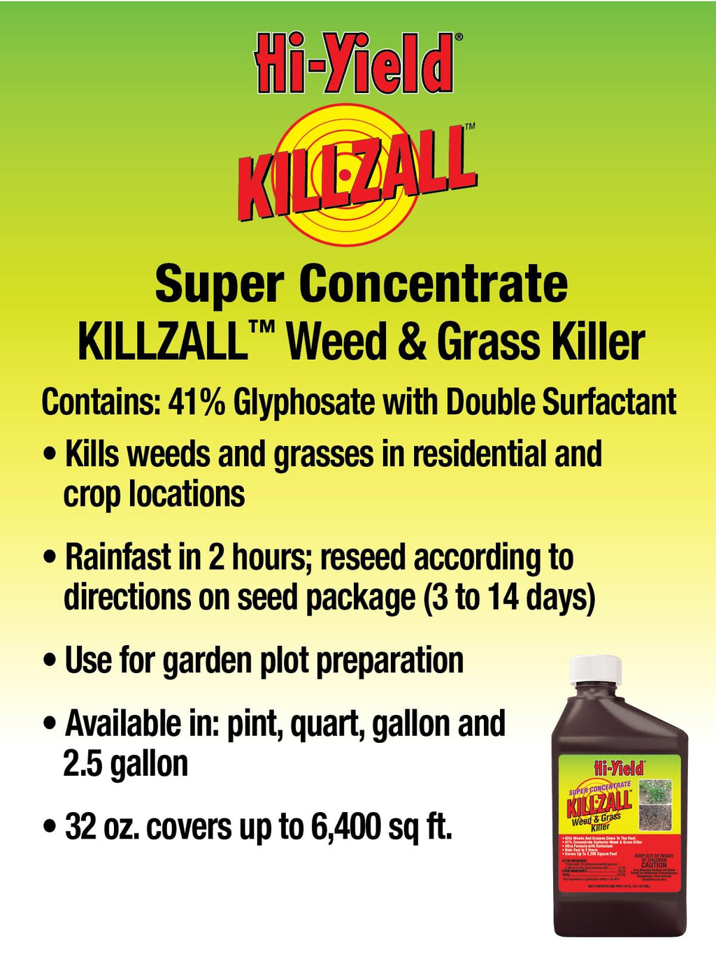 Super Concentrate Weed & Grass Killer 1 gal K903