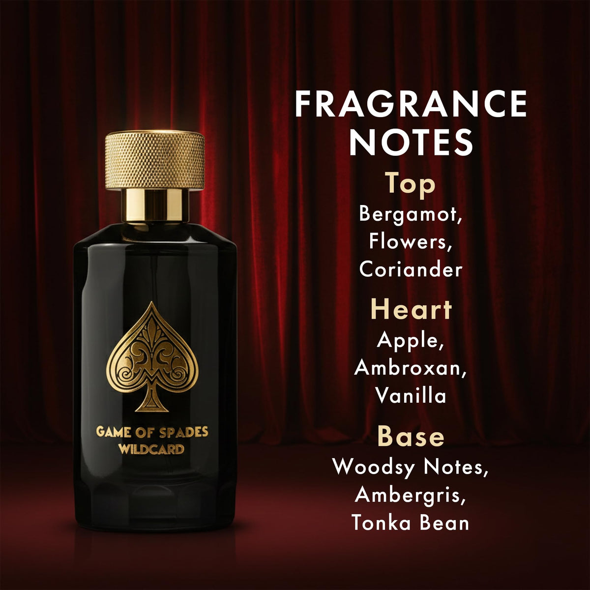 Parfum Spray 3.4 oz Vanilla Apple Tonka Oud Wood Bergamot N642