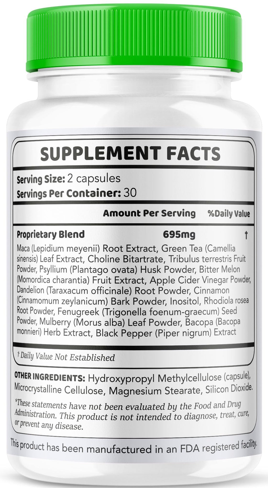All Natural Glycogen Support Capsules, 180 Capsules Q942476
