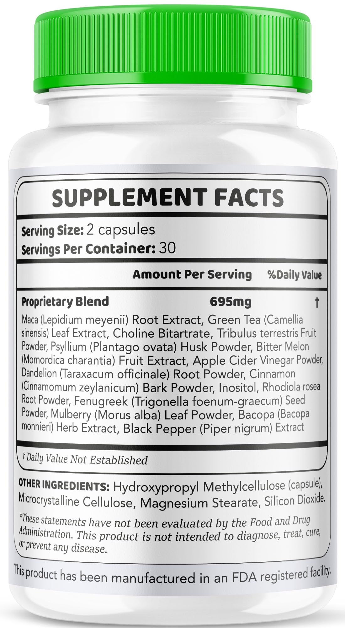 All Natural Glycogen Support Capsules, 180 Capsules Q942476