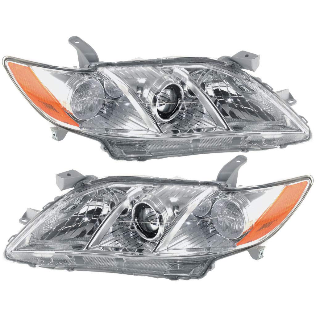 Toyota Camry Headlight Assembly Pair Driver and Passenger Side B629400
