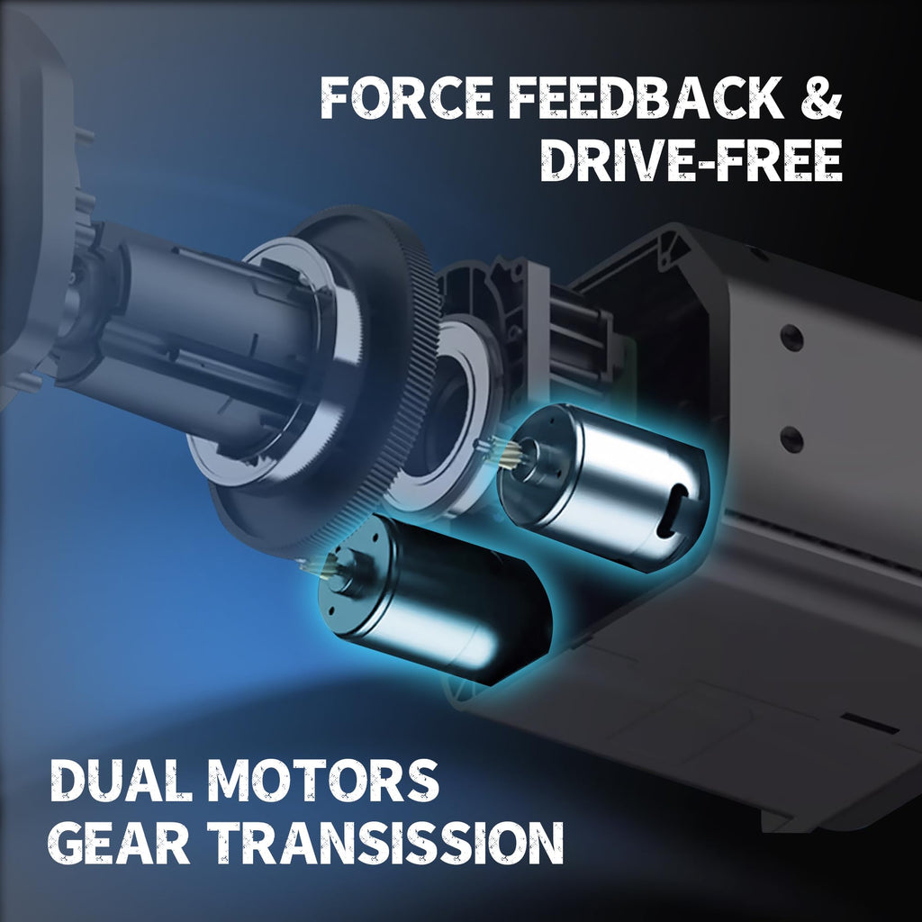 Force Feedback Gaming Steering Wheel O630182