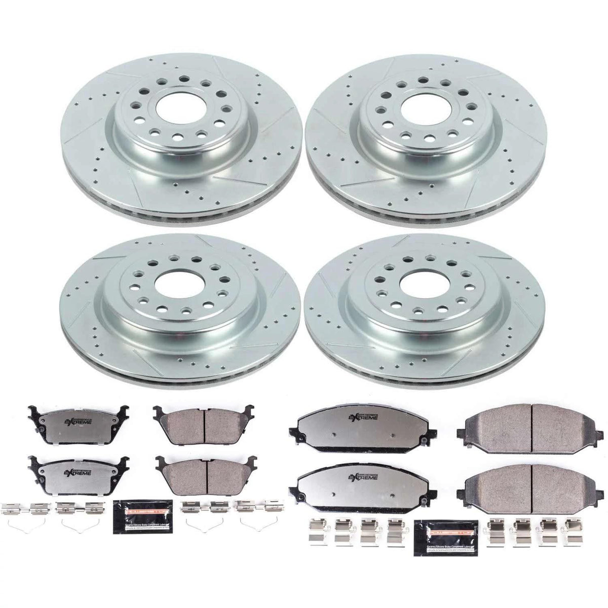 Front & Rear Brake Pad & Rotor Kit B8324
