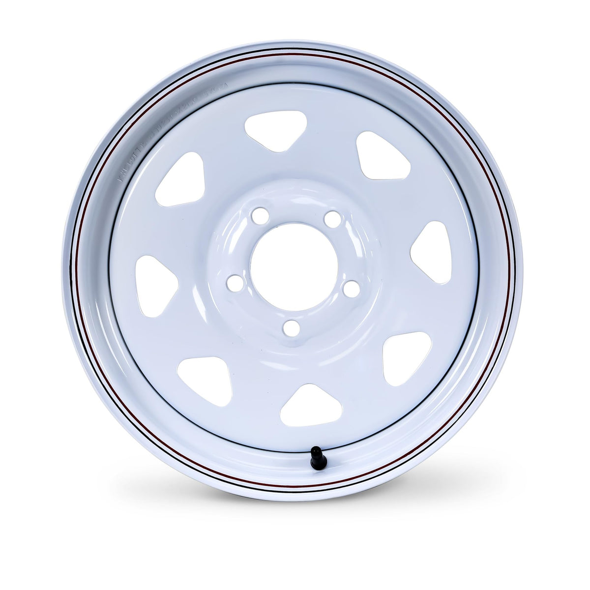 Trailer Tire Wheel ST205/75D15 6PR 101L 5X4.5 White Spoke Rim T328
