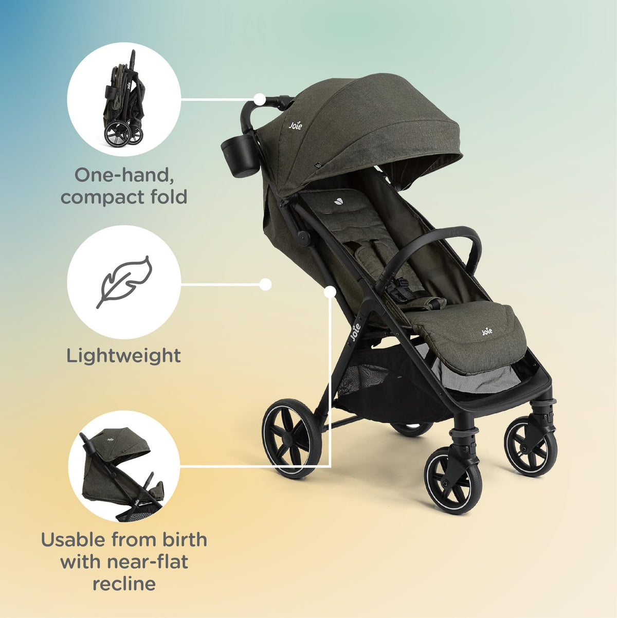 Compact Lightweight Travel Stroller X622944