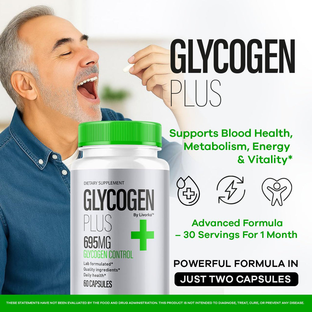 All Natural Glycogen Support Capsules, 180 Capsules Q942476