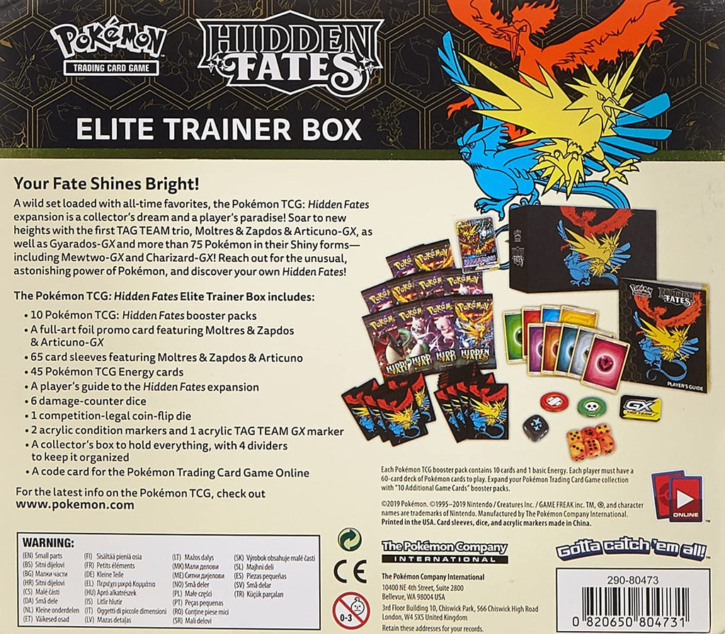 Pokemon TCG Elite Trainer Box D801431