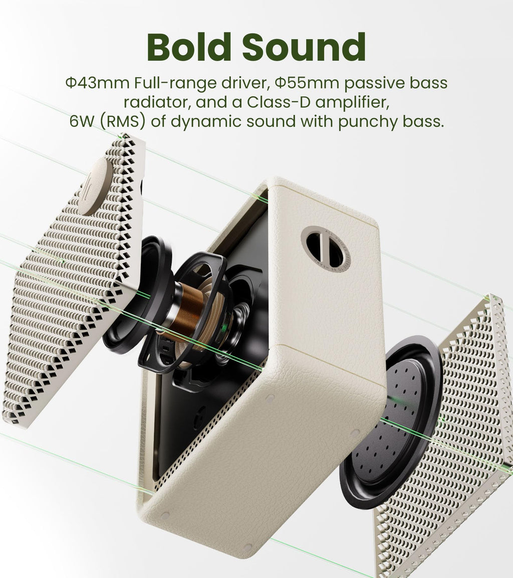 Portable Bluetooth Speaker IP67 Black W9882